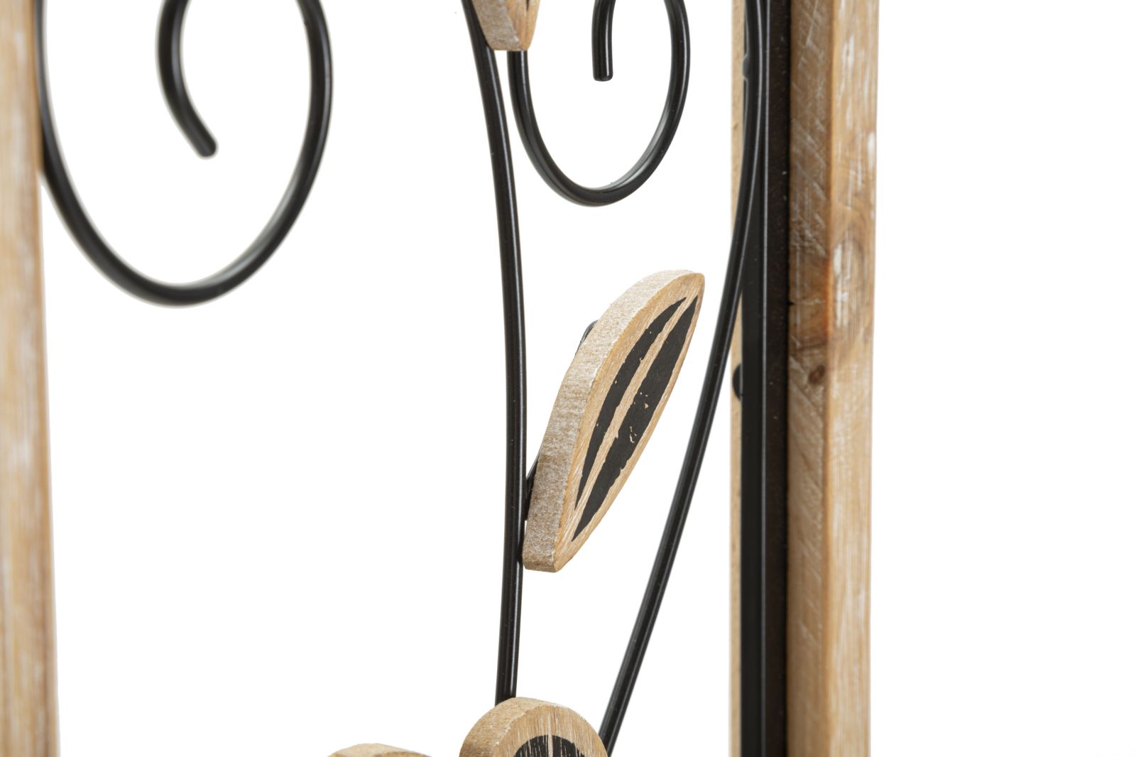 Dekoratívny panel E Koman Mauro Ferretti, čierny/drevo