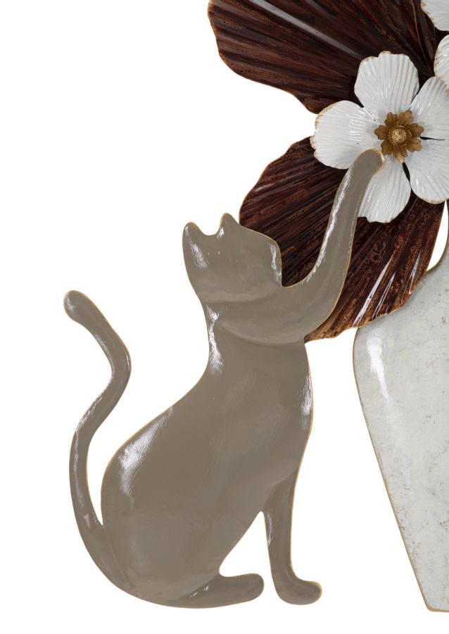 Dekoratívny panel Cat Mauro Ferretti, biely/červený