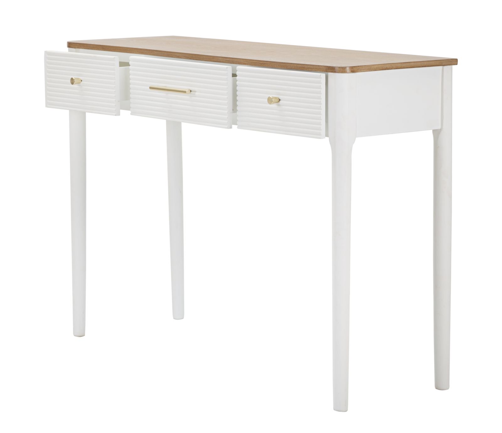 Dekoratívny stolík Console Matera Mauro Ferretti, biely/drevo