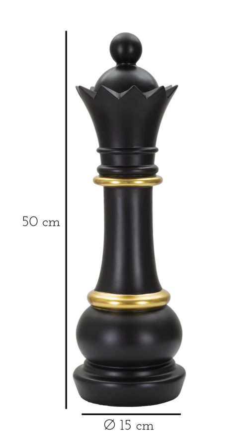 Dekoratívny doplnok Regina Nero E Mauro Ferretti Ø 15×50 cm