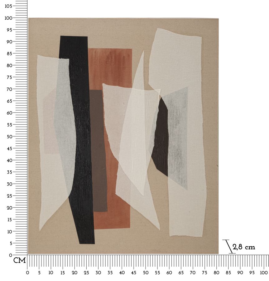 Dekoratívny doplnok Dipinto Su Tela Mauro Ferretti 80×2,8×100 cm