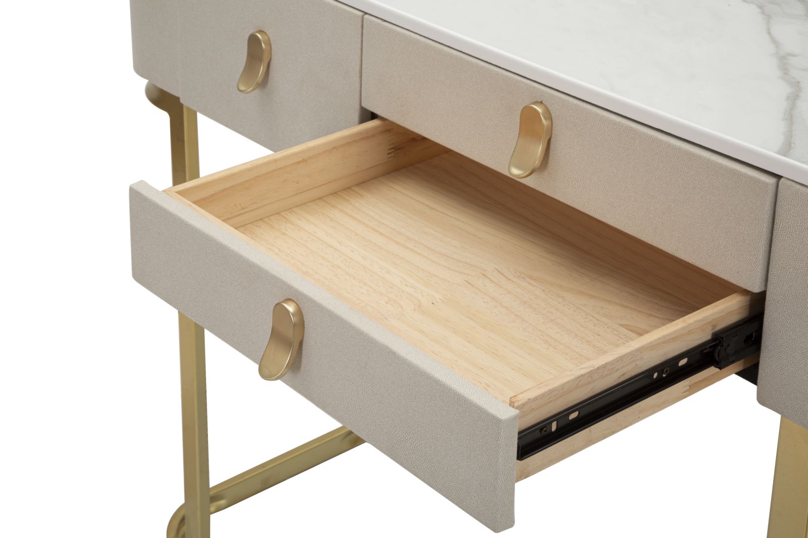 Toaletný stolík Console Cassetti Beauty Mauro Ferretti, ružový/zlatý/biely