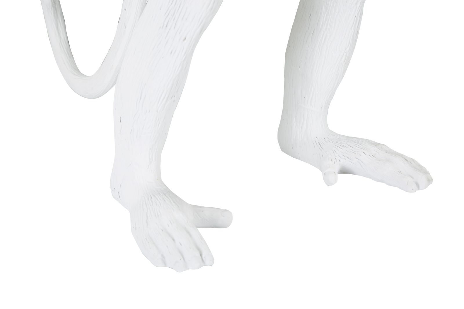 Stolová lampa Monkey Bianco Mauro Ferretti, biela