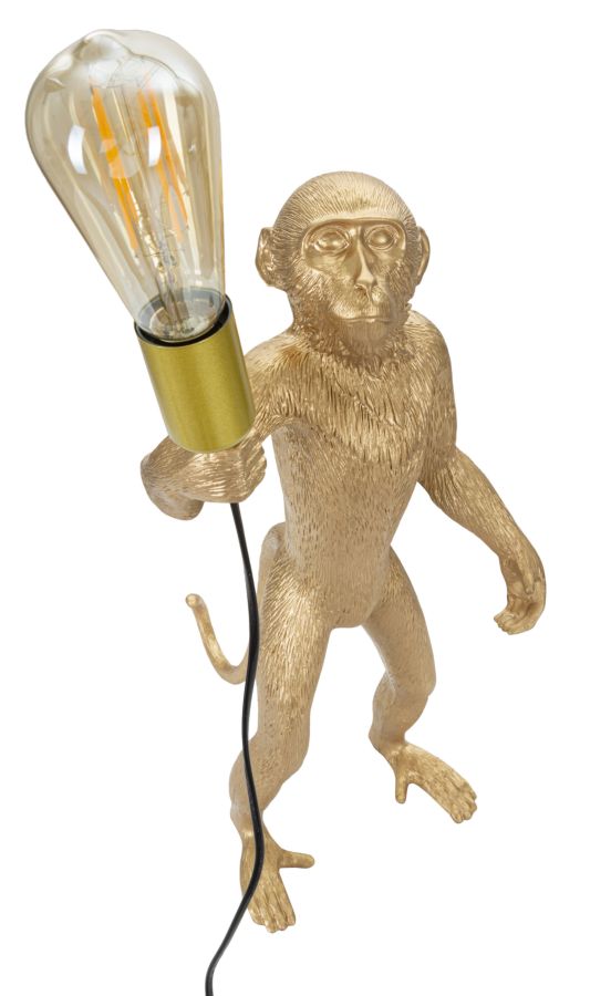 Stolová lampa Monkey Oro Mauro Ferretti, zlatá