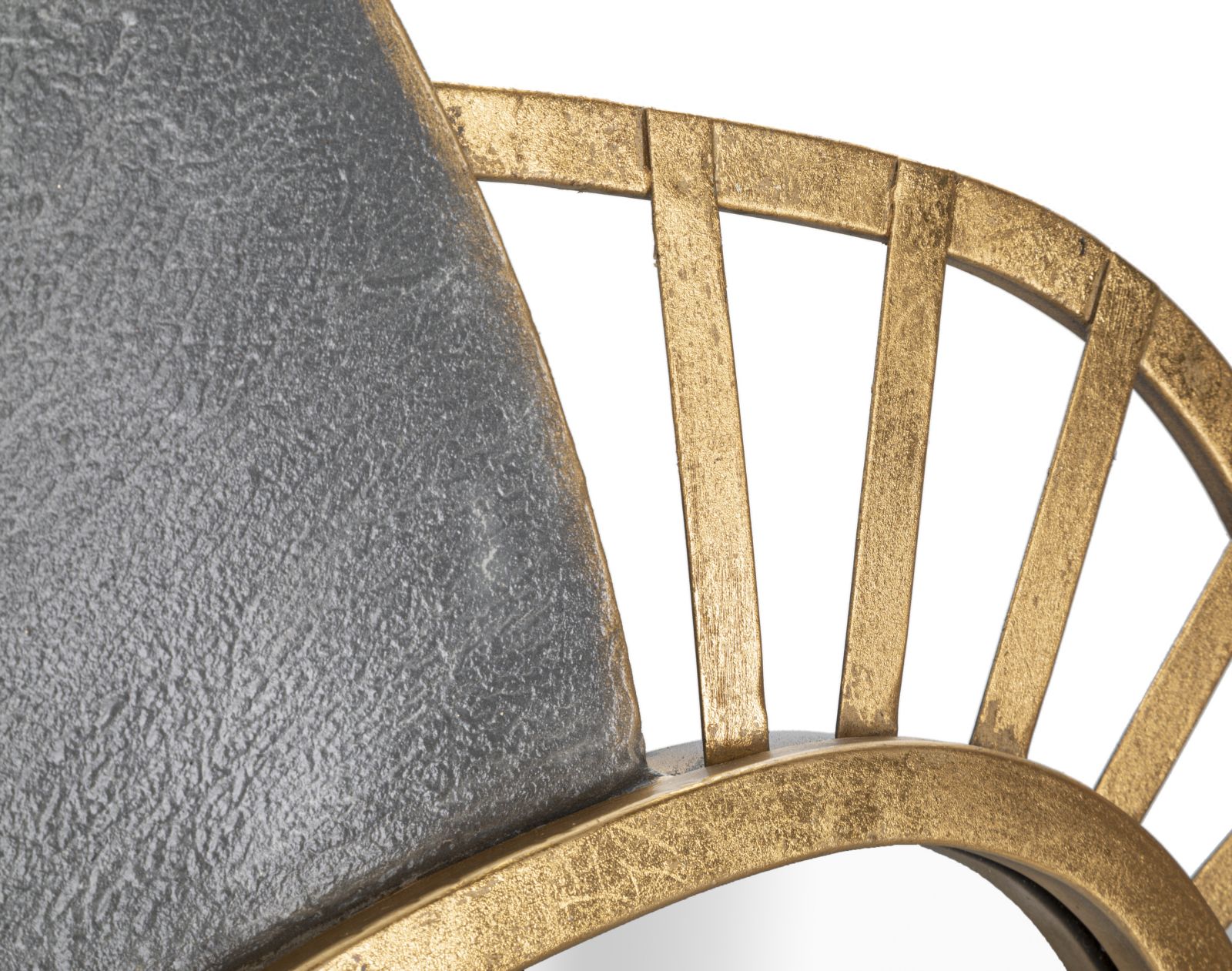 Zrkadlo Art Mauro Ferretti, sivá/zlatá