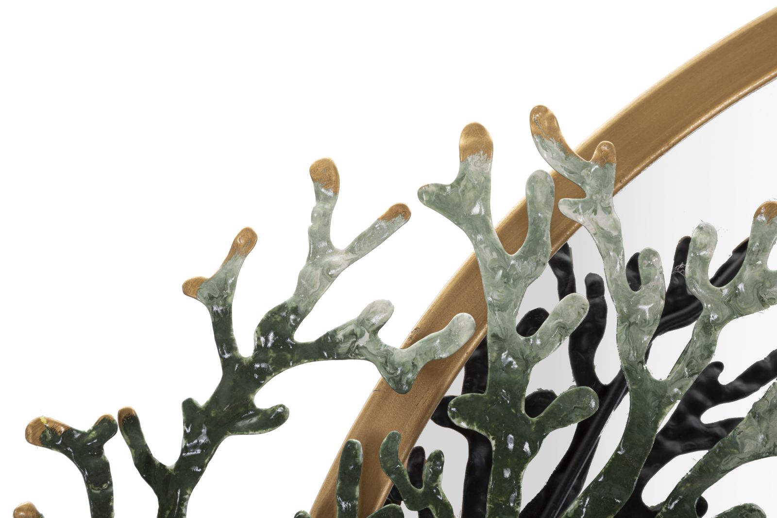 Zrkadlo Fish Mauro Ferretti , drevo