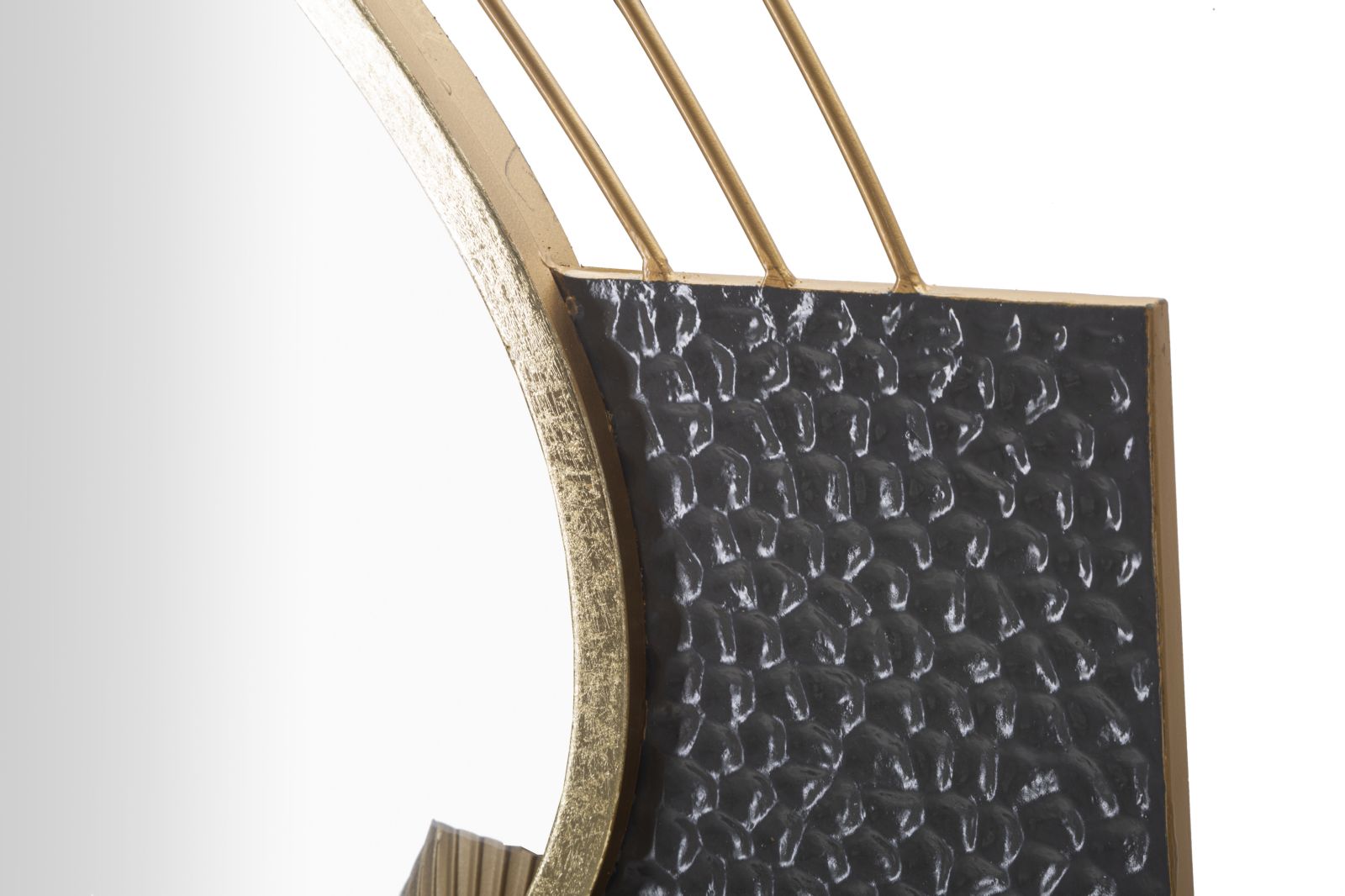 Zrkadlo Art Mauro Ferretti, sivá/zlatá