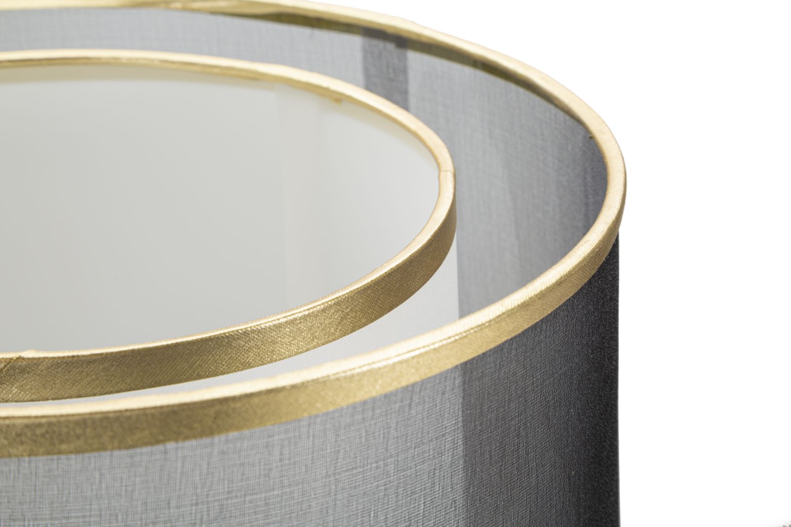 Stolová lampa Levels Mauro Ferretti, čierna/zlatá