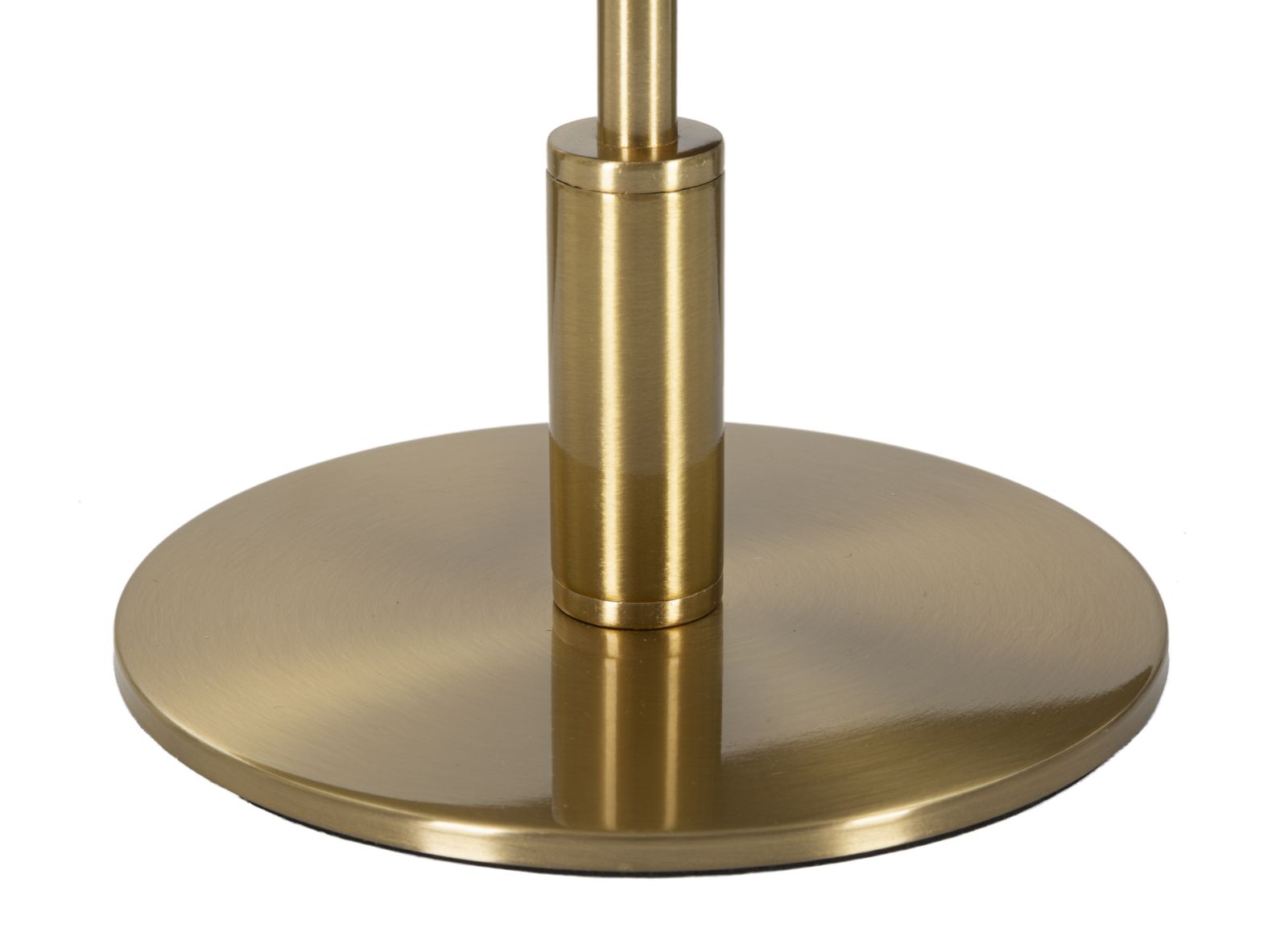 Stolová lampa Ball Feather Mauro Ferretti, biela/zlatá