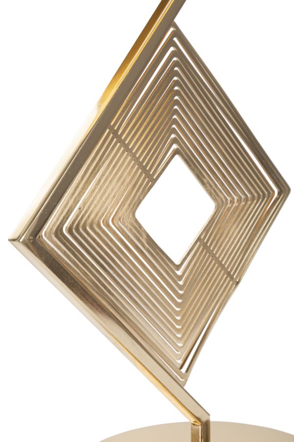 Stolová lampa Move Mauro Ferretti, biela/zlatá