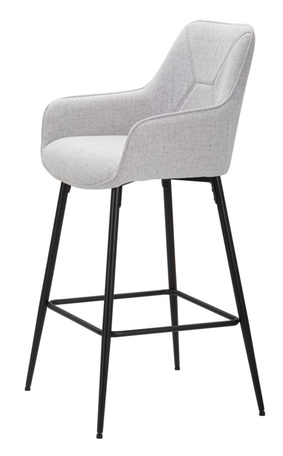 Dekoratívny doplnok Sgabello Bar Grigio Mauro Ferretti 55×55×109 cm
