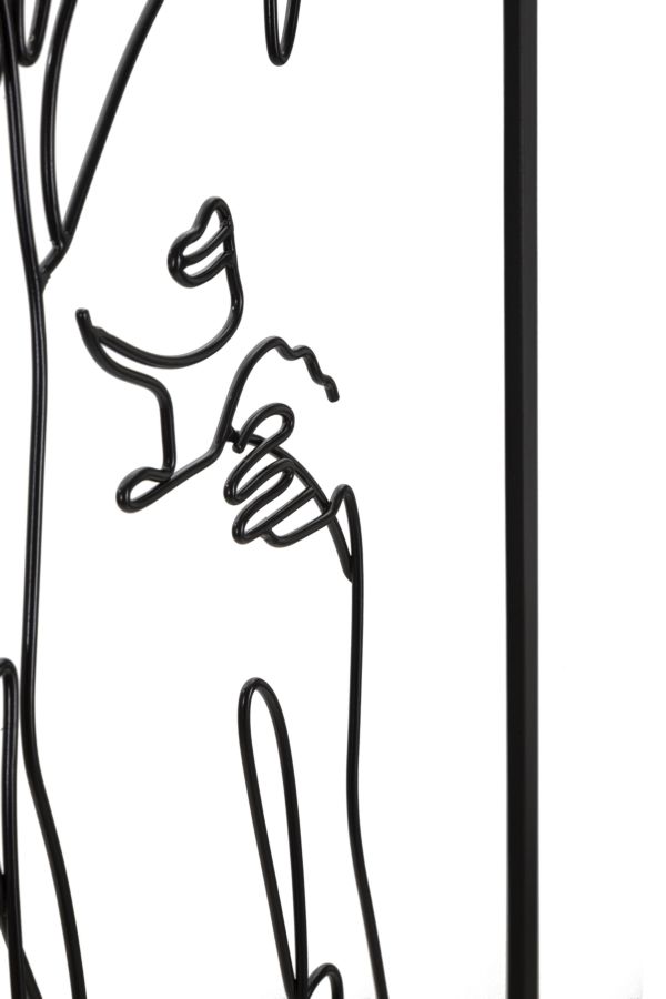 Dekoratívny panel Towel Mauro Ferretti, čierny