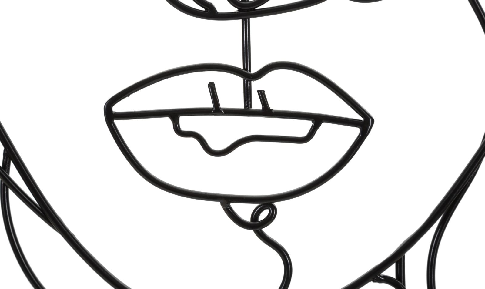 Dekoratívny panel Face Mauro Ferretti, čierny