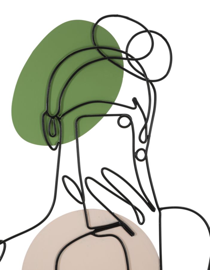 Dekoratívny panel Lady Color Mauro Ferretti, čierny/farebný