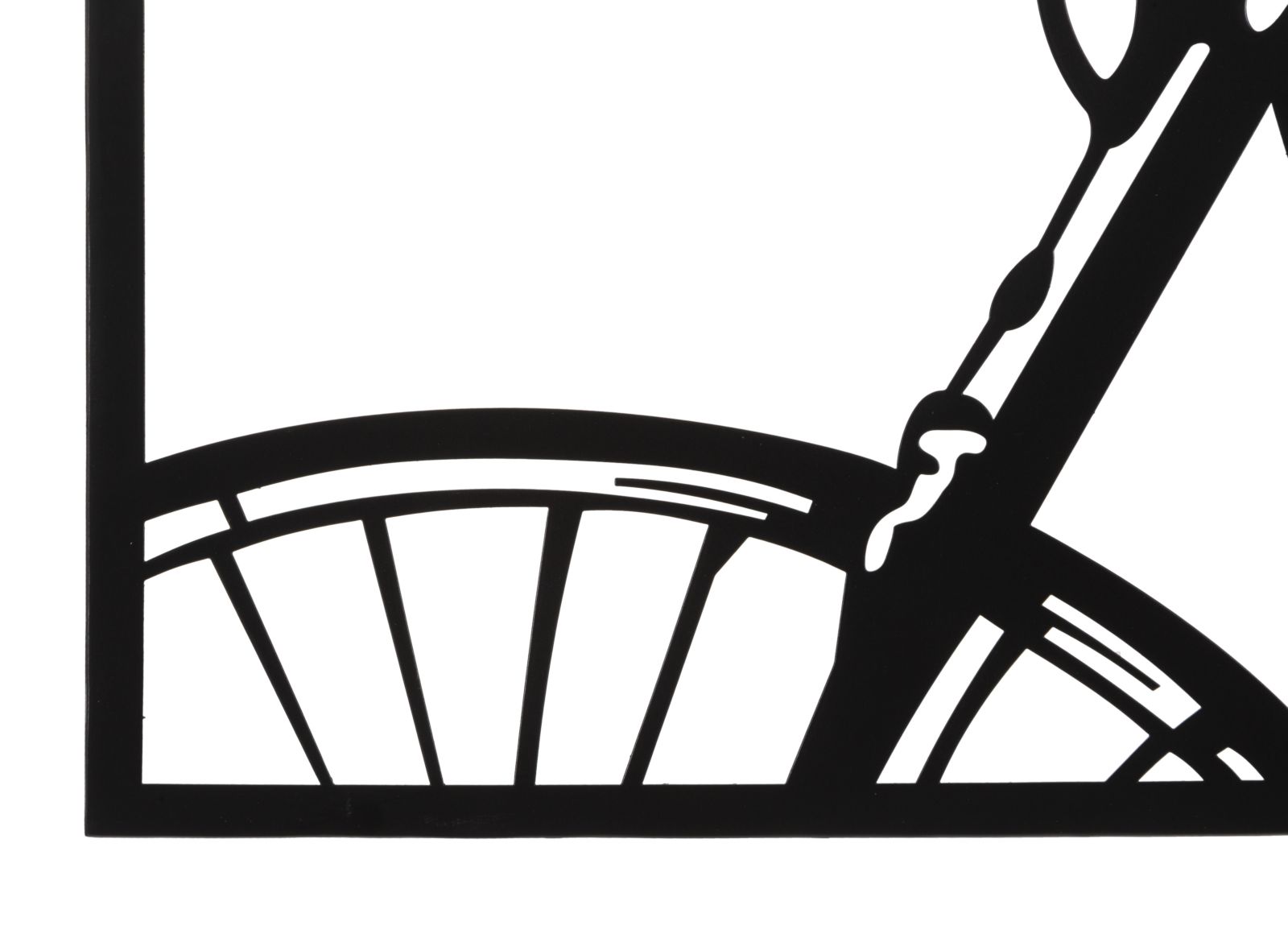 Dekoratívny panel 3ks Bike Set Mauro Ferretti, čierny