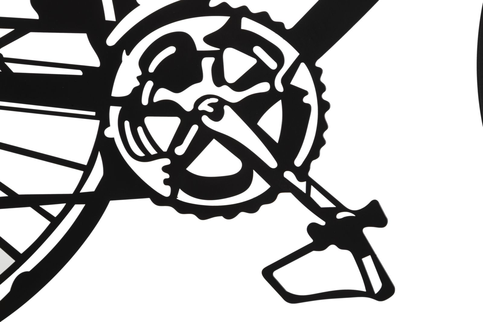 Dekoratívny panel 3ks Bike Set Mauro Ferretti, čierny