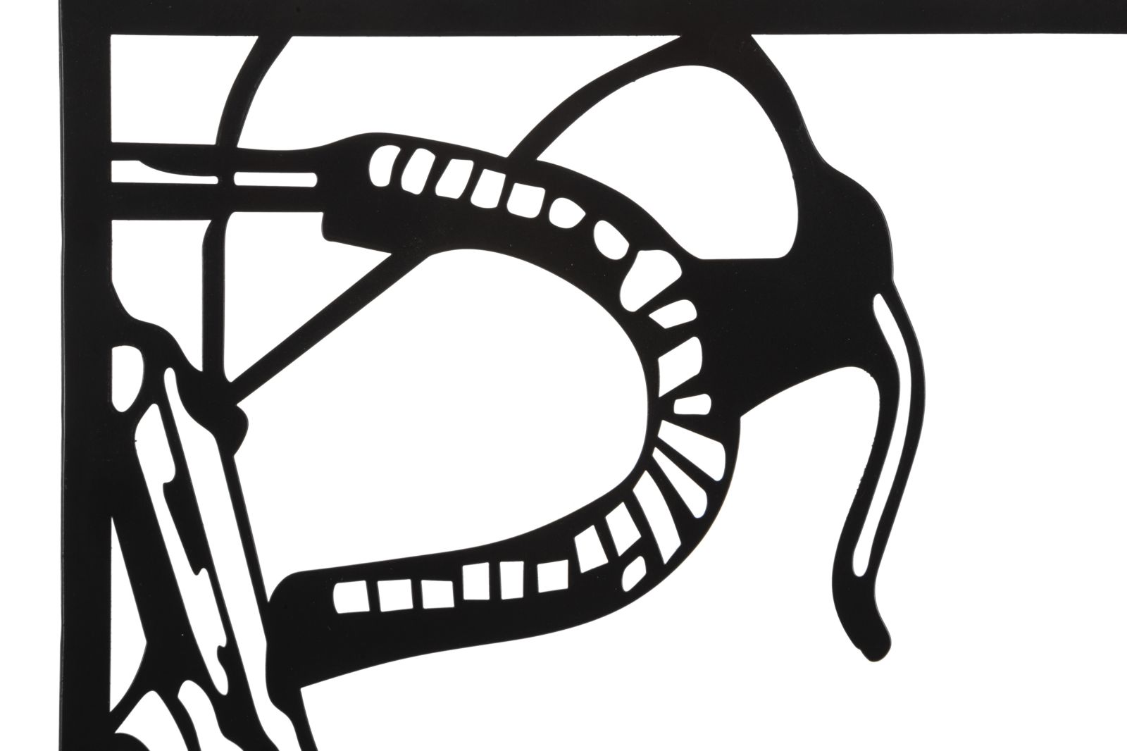 Dekoratívny panel 3ks Bike Set Mauro Ferretti, čierny