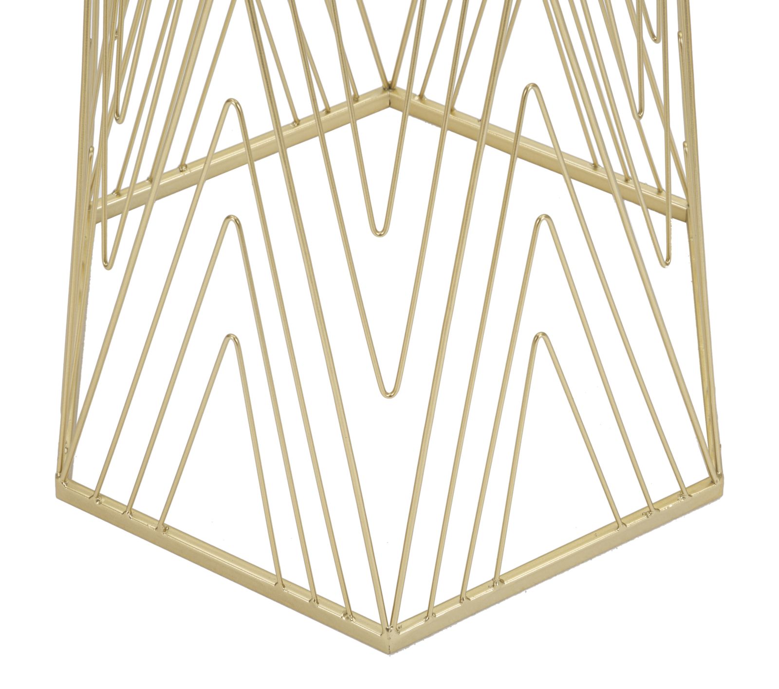 Dekoratívny stolík P Telefono Lines Mauro Ferretti, zlatý