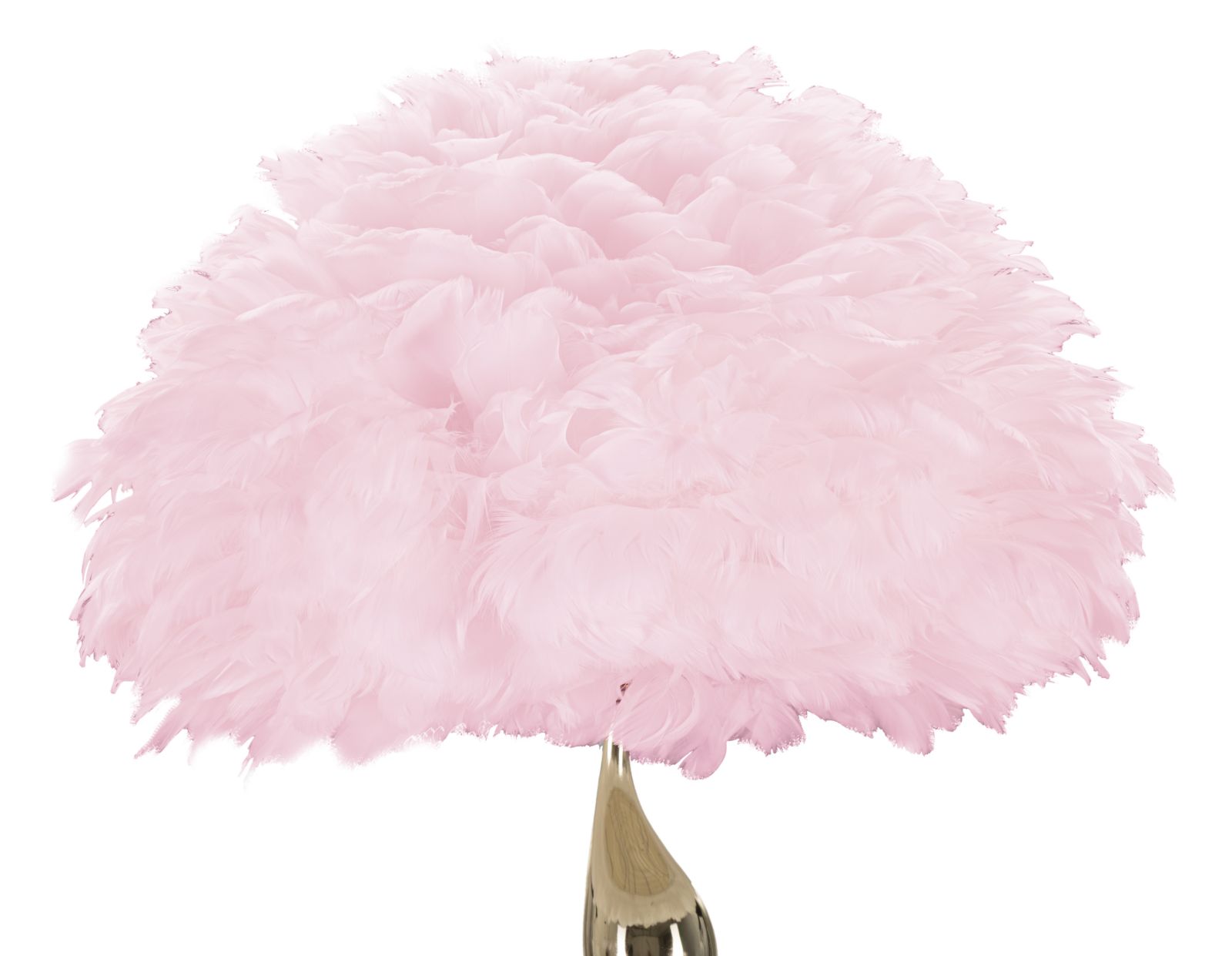 Stojanová lampa Slim Rosa Mauro Ferretti, ružová/zlatá