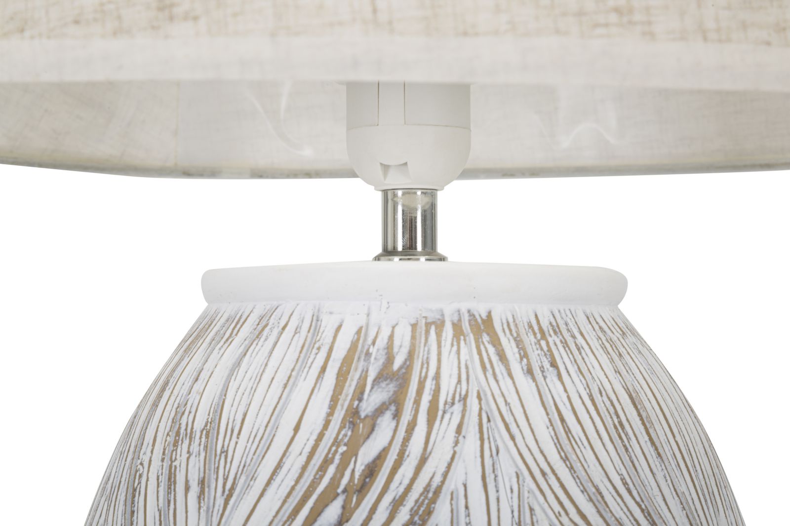 Stolová lampa Ovale Atene Mauro Ferretti, biela