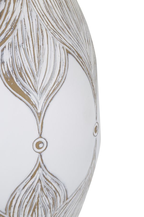 Stolová lampa Ovale Atene Mauro Ferretti, biela