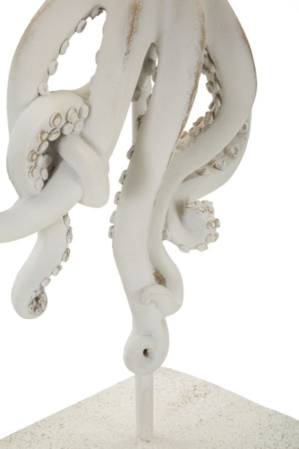 Stolová lampa Octopus Bianca Mauro Ferretti, biela