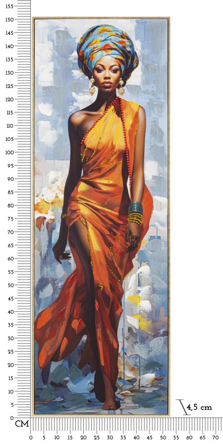 Dekoratívny doplnok Dipinto Su Tela Mauro Ferretti 52×4,5×152 cm