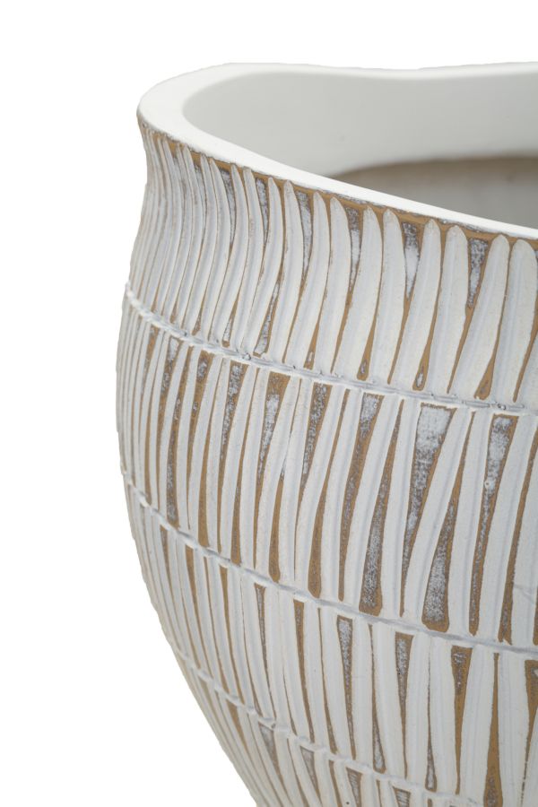 Dekoratívny doplnok Cachepot Stiky Mauro Ferretti Ø 30,5×24,5 cm