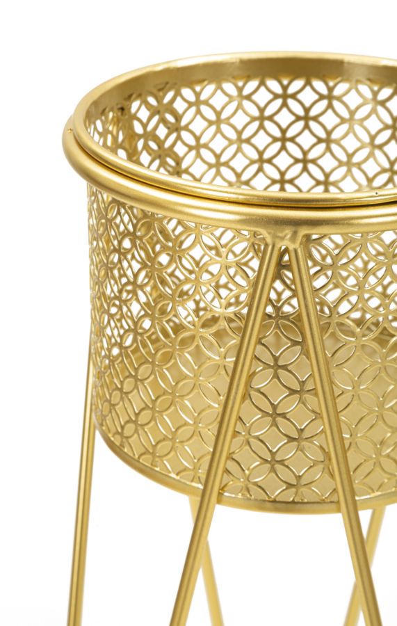 Dekoratívne vázy 2ks P Nat Mauro Ferretti, zlaté