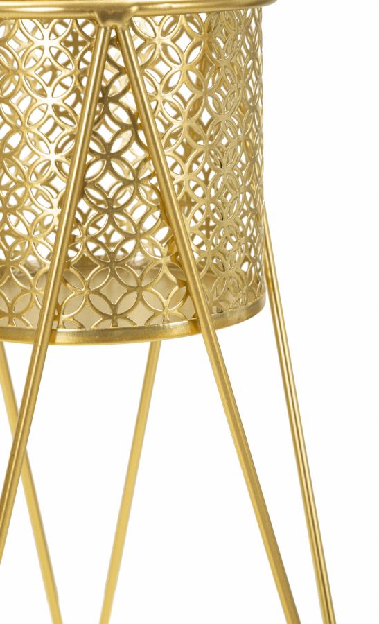 Dekoratívne vázy 2ks P Nat Mauro Ferretti, zlaté