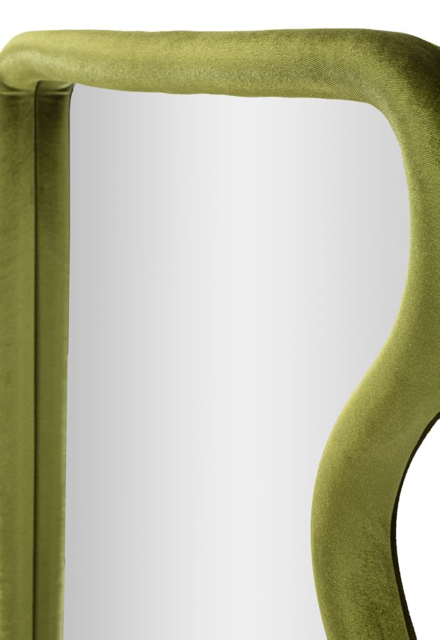 Zrkadlo Tod Velluto Verde Mauro Ferretti, zelené