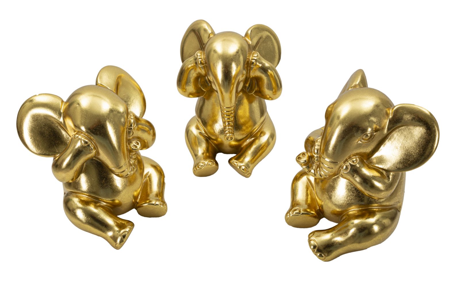 Dekoratívny doplnok Elefante Non Vedo Mauro Ferretti Ø 15,5×20,5 cm