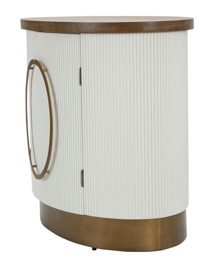 Dekoratívna komoda Mobiletto Ante Tolosa Mauro Ferretti, biela/drevo