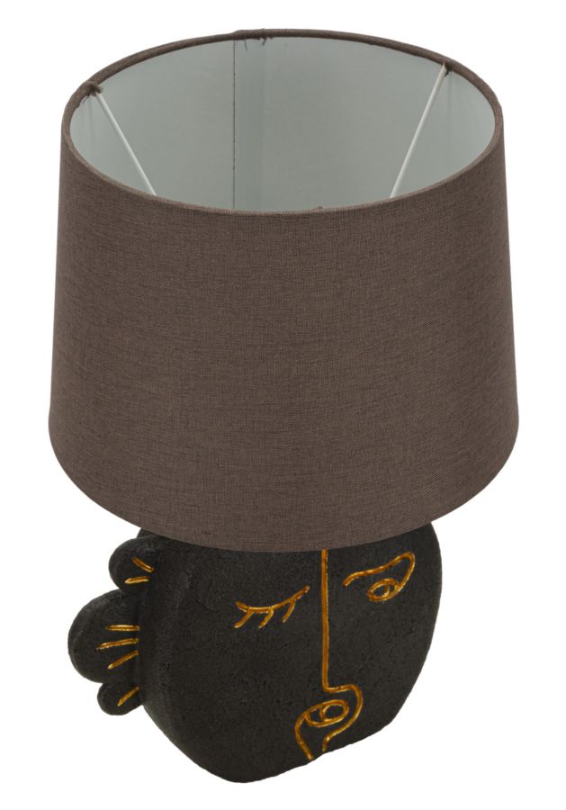 Stolová lampa Tribal B Mauro Ferretti, čierna