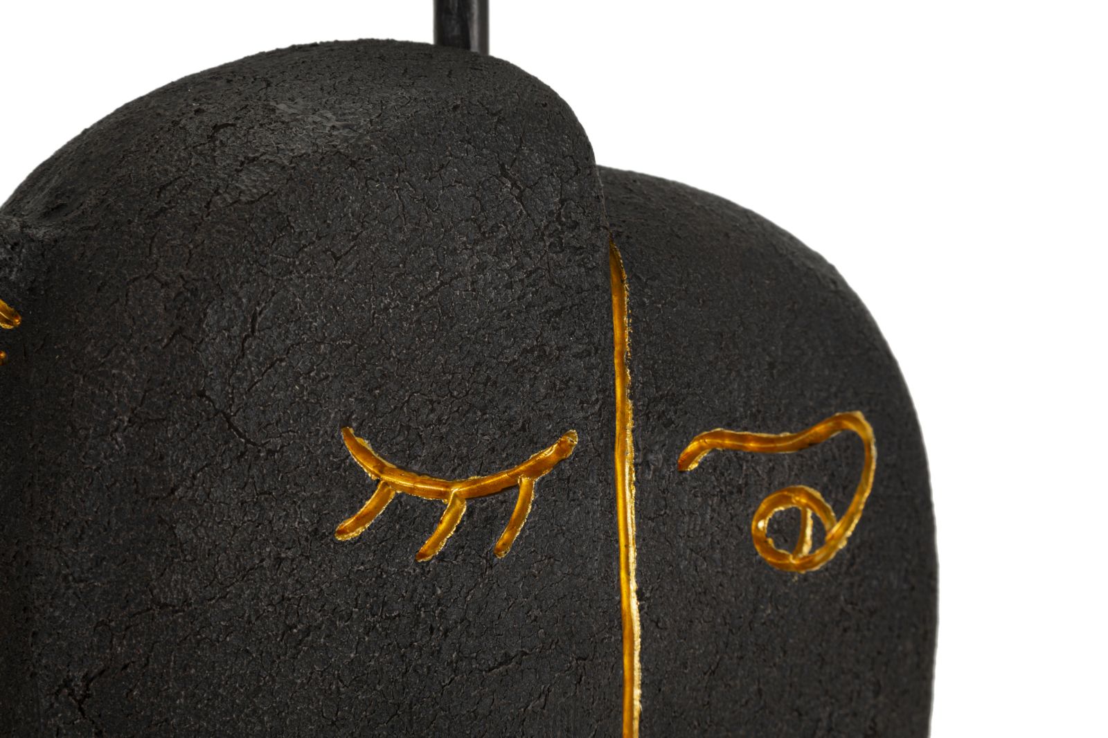 Stolová lampa Tribal B Mauro Ferretti, čierna