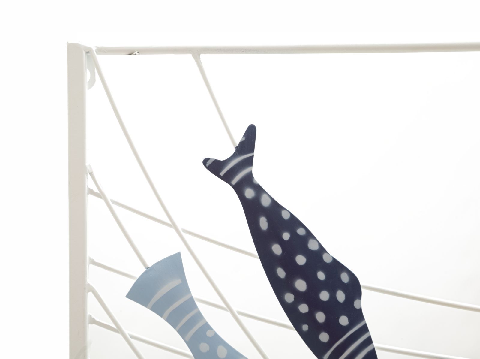 Dekoratívny panel Pesci Mauro Ferretti, strieborný/modrý