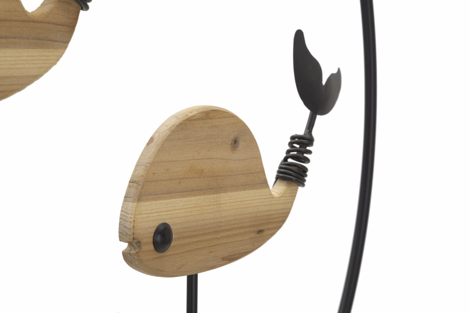 Dekoratívny panel Balene Mauro Ferretti, čierny/drevo