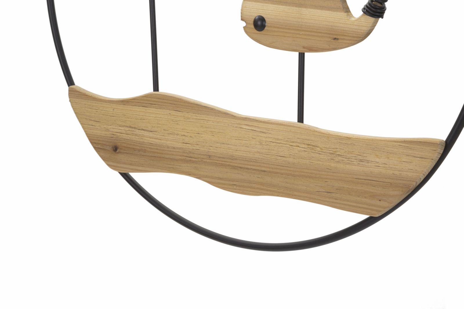 Dekoratívny panel Balene Mauro Ferretti, čierny/drevo