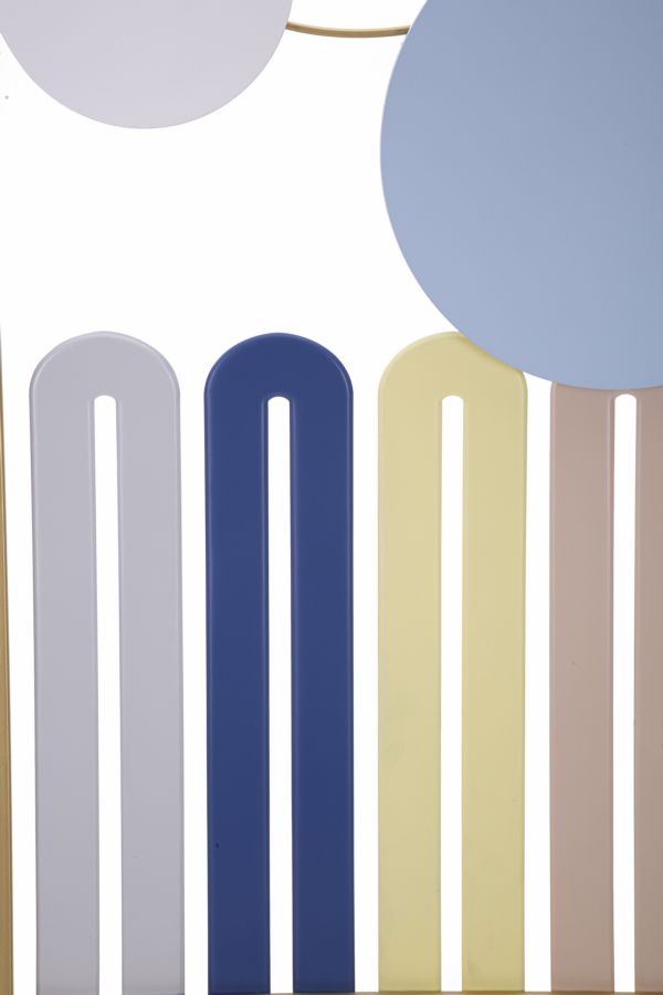 Dekoratívny panel Colorful Mauro Ferretti, zlatý/farebný