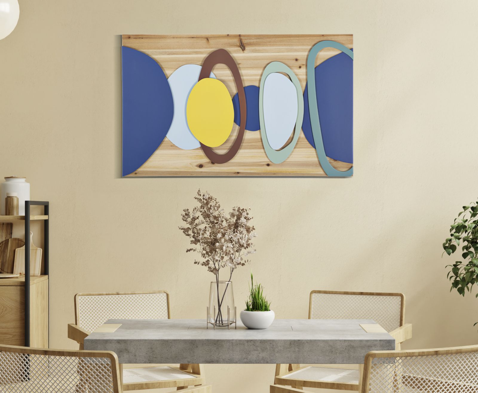 Dekoratívny panel Wood Color Mauro Ferretti, drevo/farebný
