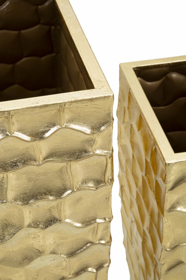 Dekoratívne vázy 3ks P Glody Tris Mauro Ferretti, zlaté