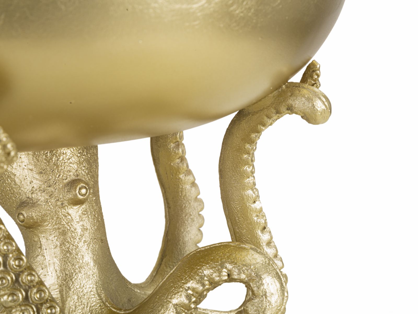 Dekoratívna misa Octopus S Tasche Mauro Ferretti, zlatá