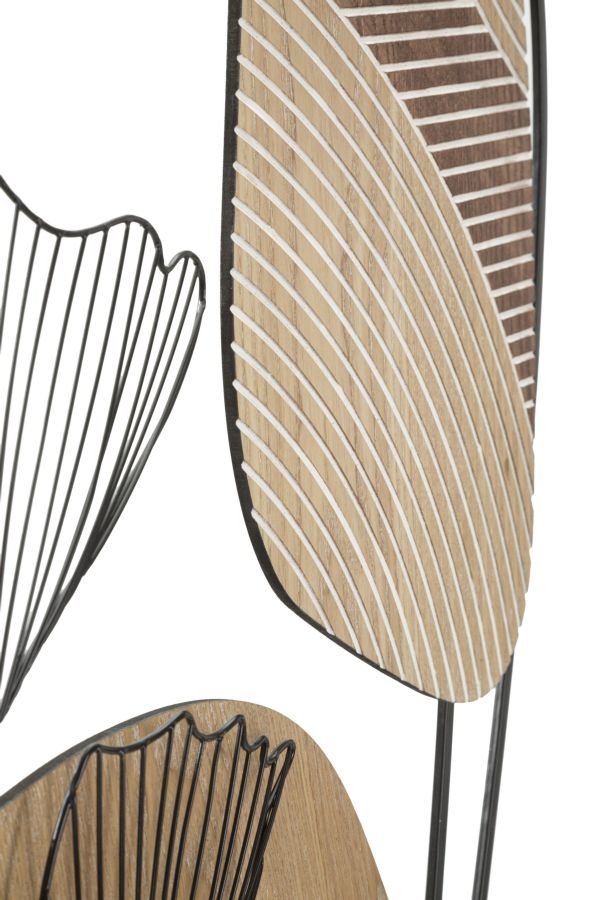 Dekoratívny panel Tali Mauro Ferretti, drevo/čierny