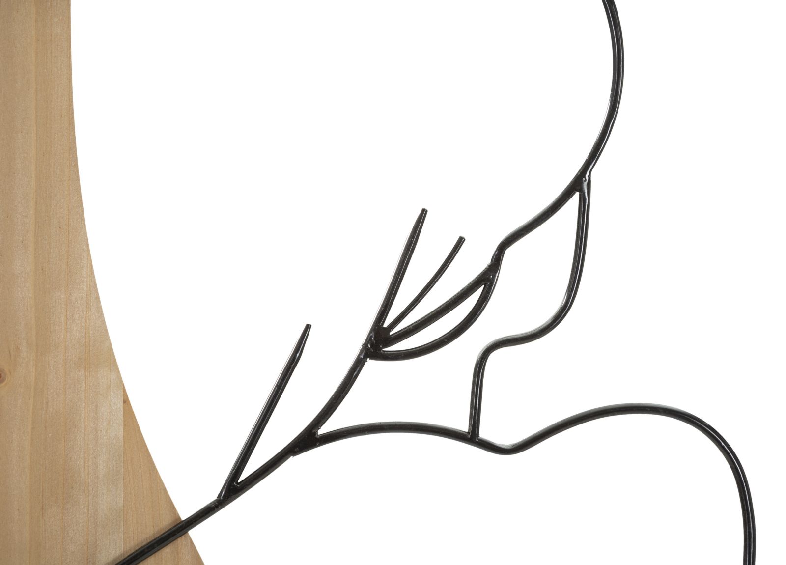 Dekoratívny panel Beauty E Wood Mauro Ferretti, drevo/čierny