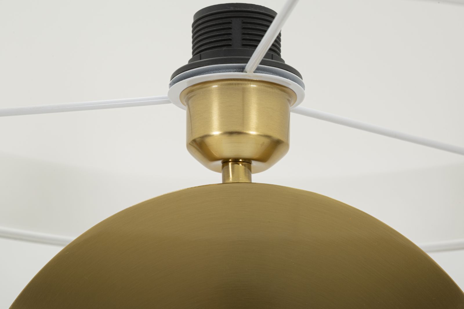 Stojanová lampa Coin Mauro Ferretti, biela/zlatá