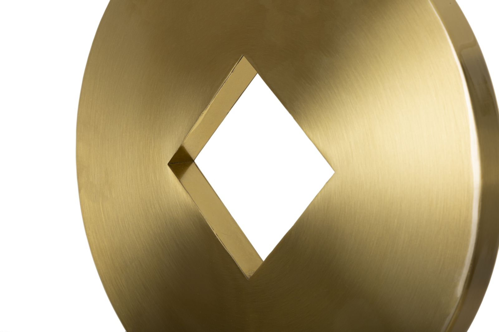 Stojanová lampa Coin Mauro Ferretti, biela/zlatá