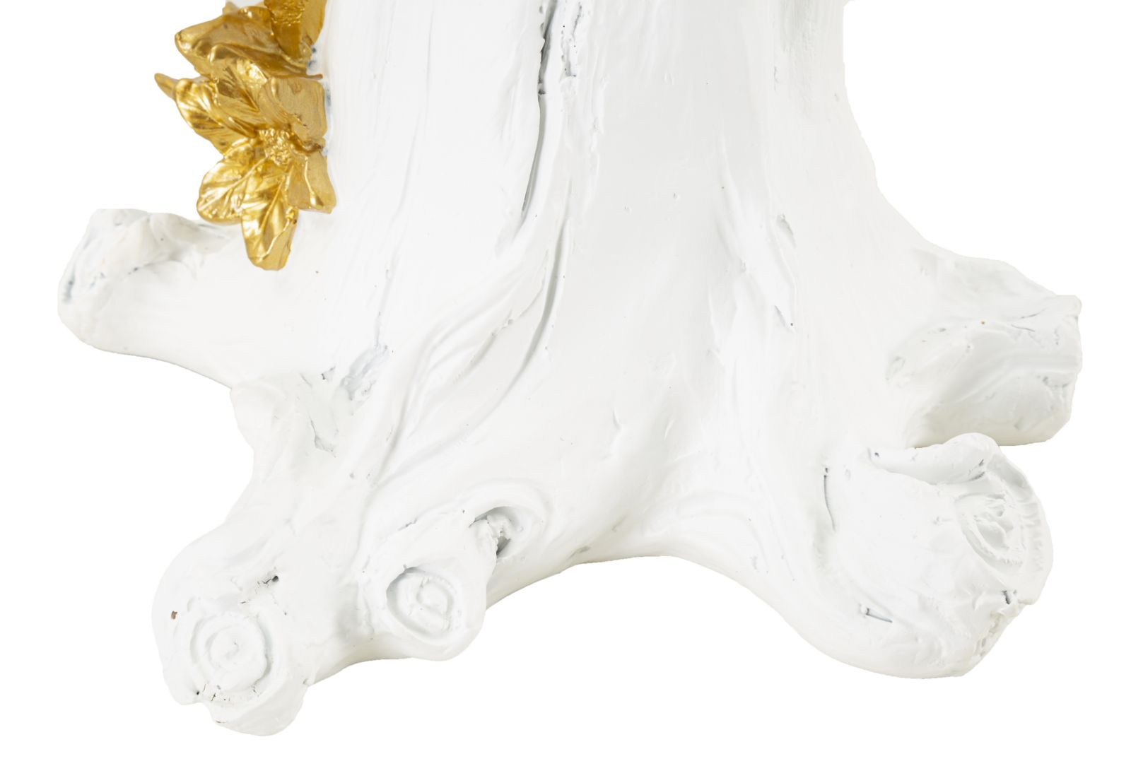 Dizajnová lampa Pappagallo Mauro Ferretti, biela/zlatá