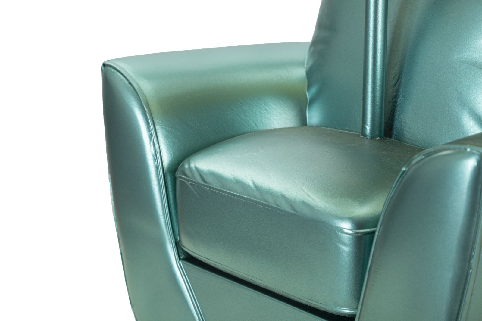 Dizajnová lampa Comodino Midcentury Turchese Mauro Ferretti, tyrkysová