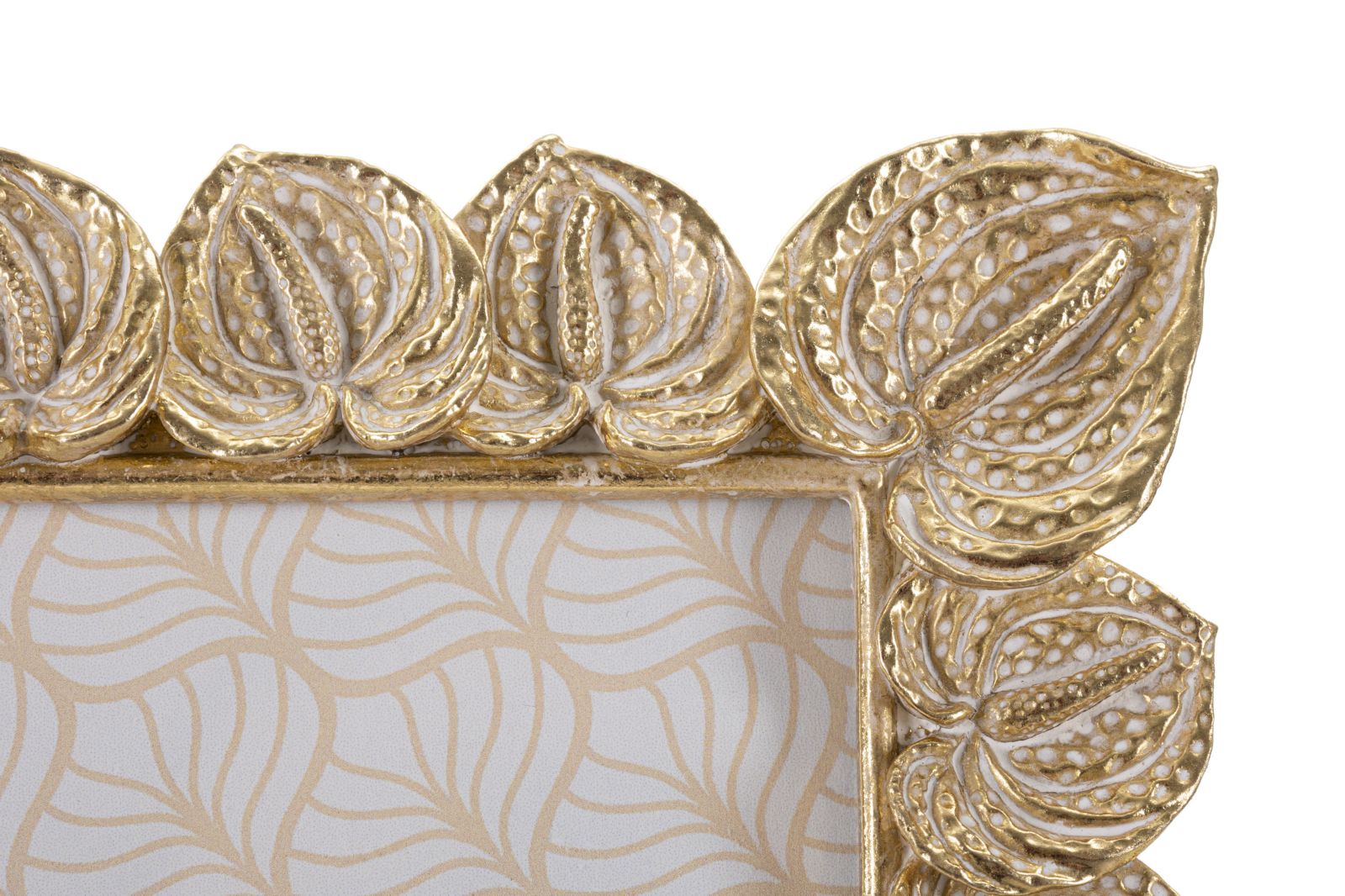 Fotorám Cornice Anthurium, zlatý