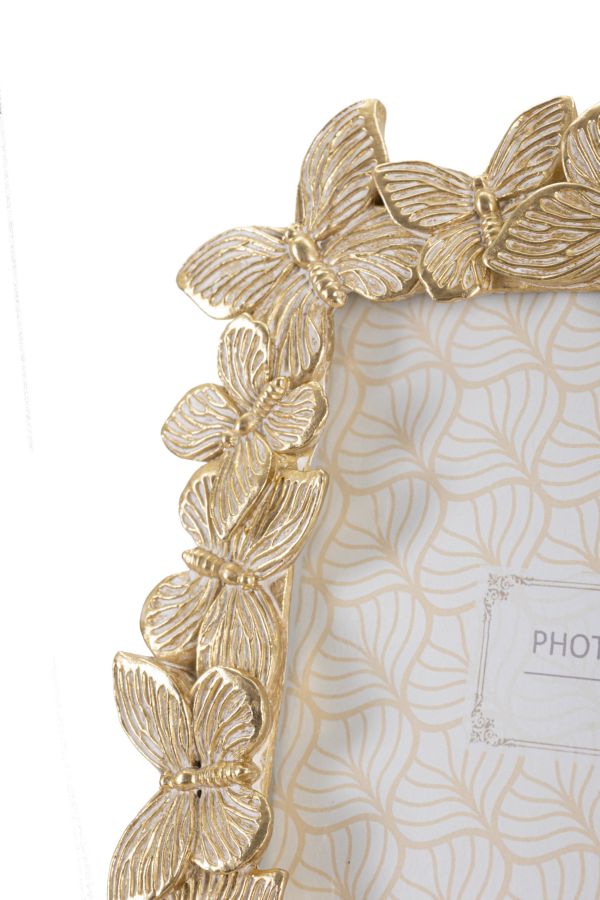 Fotorám Cornice Farfalle Gold, zlatý